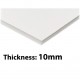 white Foamboard - 10 mm thick, Size (70 x 100 mm) each piece in a bag